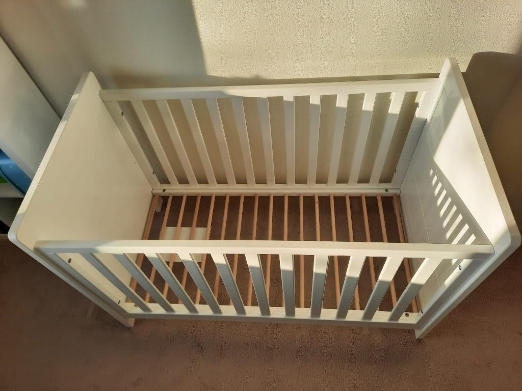 Ledikant Bopita 120 cm met matras, Gebruikt, Minder dan 140 cm, Minder dan 70 cm, Ophalen