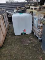 Ibc vat 1000 liter, Tuin en Terras, Regentonnen, 150 liter of meer, Ophalen, Zo goed als nieuw