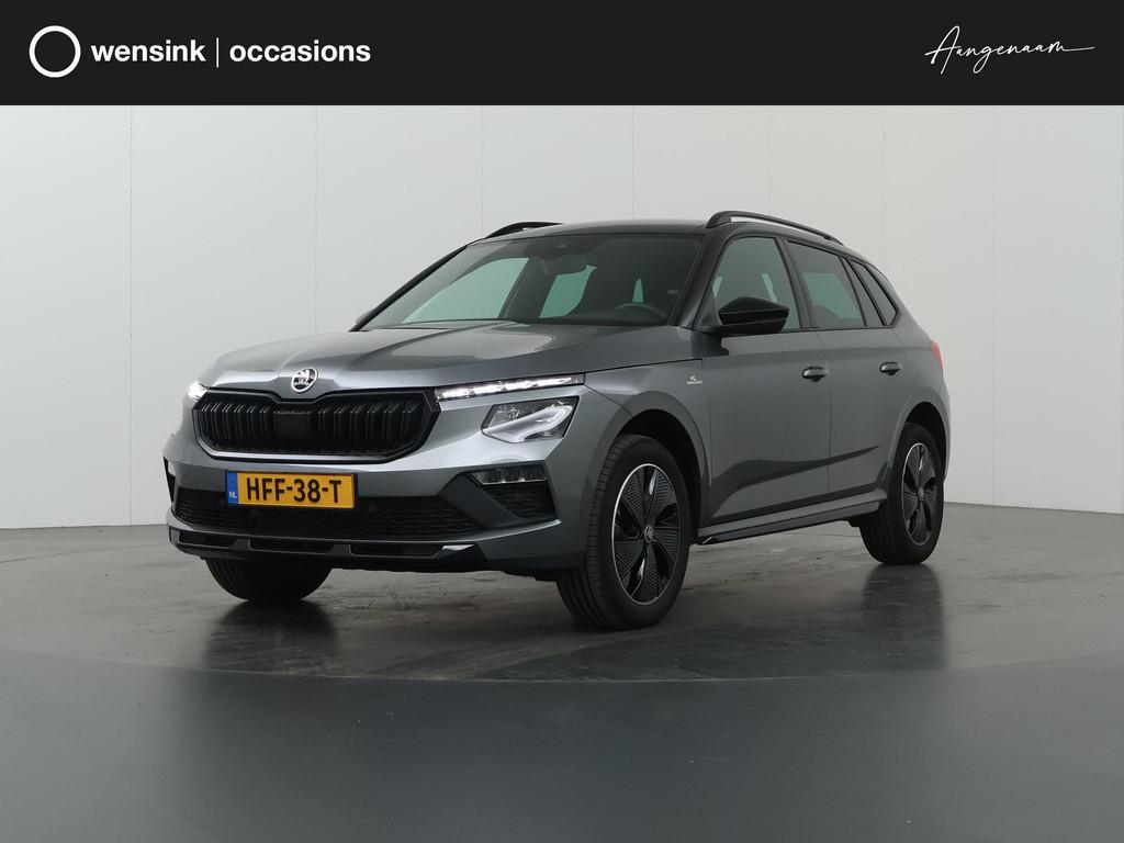 Skoda Kamiq 1.0 TSI Monte Carlo | NL Auto | LED | Navigatie, Auto's, Stof, Gebruikt, Euro 6, Origineel Nederlands