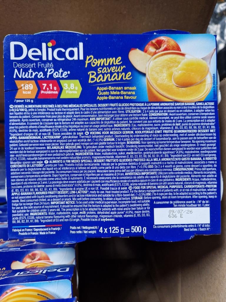 Delical fruitdessert, Ophalen of Verzenden