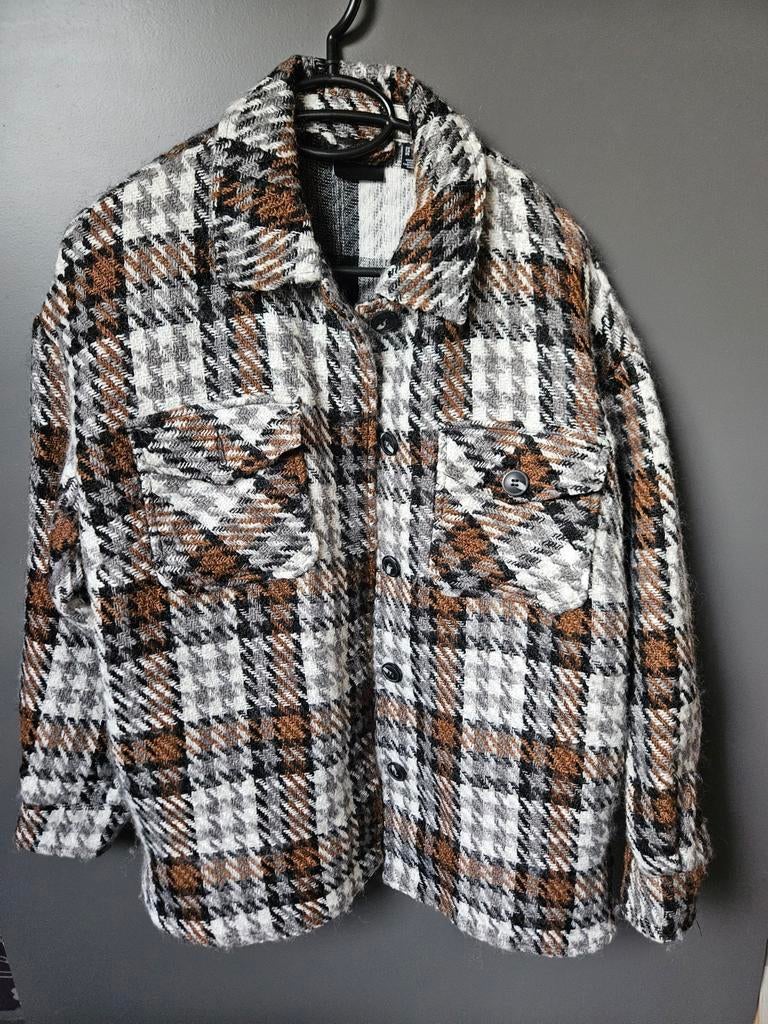 Over blouse/jas maat M, Ophalen of Verzenden, Zo goed als nieuw, Maat 38/40 (M)