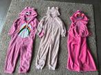 Roze Onesie: Troetelbeer, Beer en Unicorn cape, Kinderen en Baby's, Ophalen, Zo goed als nieuw, 110 t/m 116, Meisje