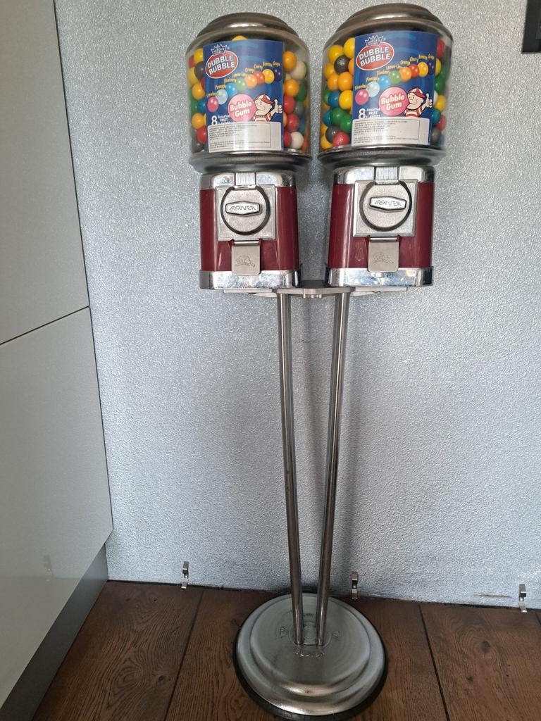 Dubbele kauwgomballen automaat van Beaver, Verzamelen, Automaten | Overige, Ophalen