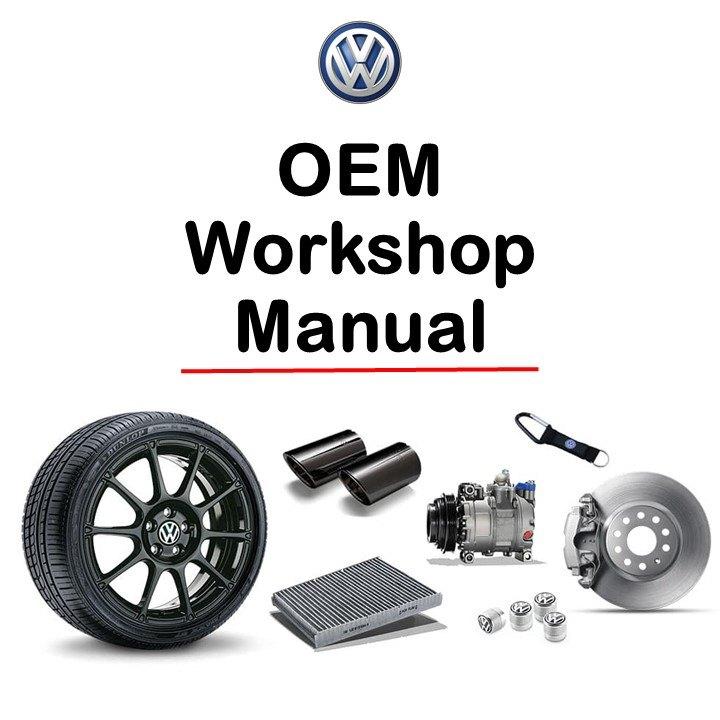 VOLKSWAGEN Werkplaatshandboeken Service Manuals | PDF, Ophalen of Verzenden