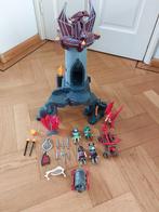 Playmobil Drakentoren met ridders en extra kanon, Kinderen en Baby's, Speelgoed | Playmobil, Ophalen of Verzenden, Gebruikt, Complete set