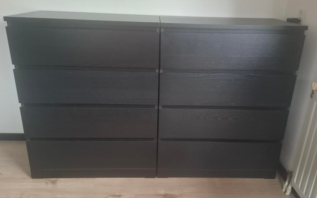 Malm IKEA ladekasten en nachtkastjes, Ophalen