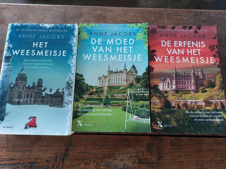 Anne Jacobs - Drie delen van het weesmeisje, Boeken, Literatuur, Gelezen, Europa overig, Ophalen of Verzenden