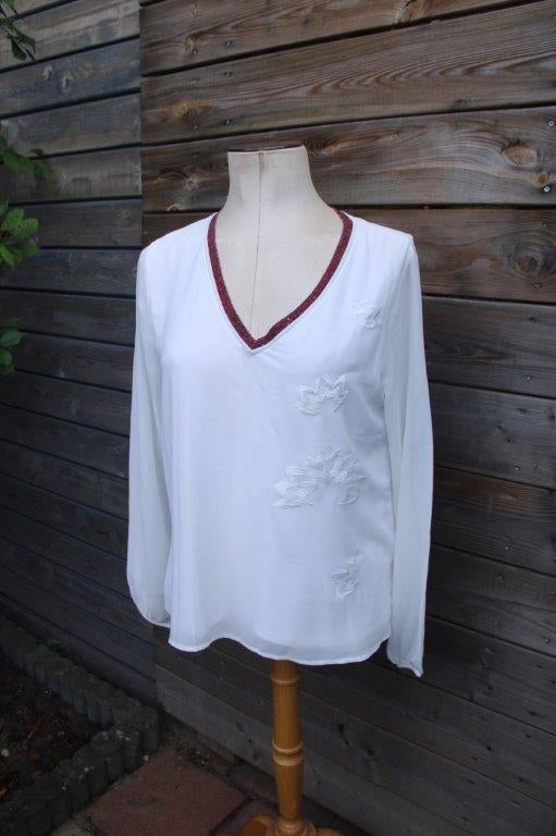Tuniek creme Desigual mt L Vaste prijs, Verzenden, Beige, Maat 42/44 (L), Zo goed als nieuw