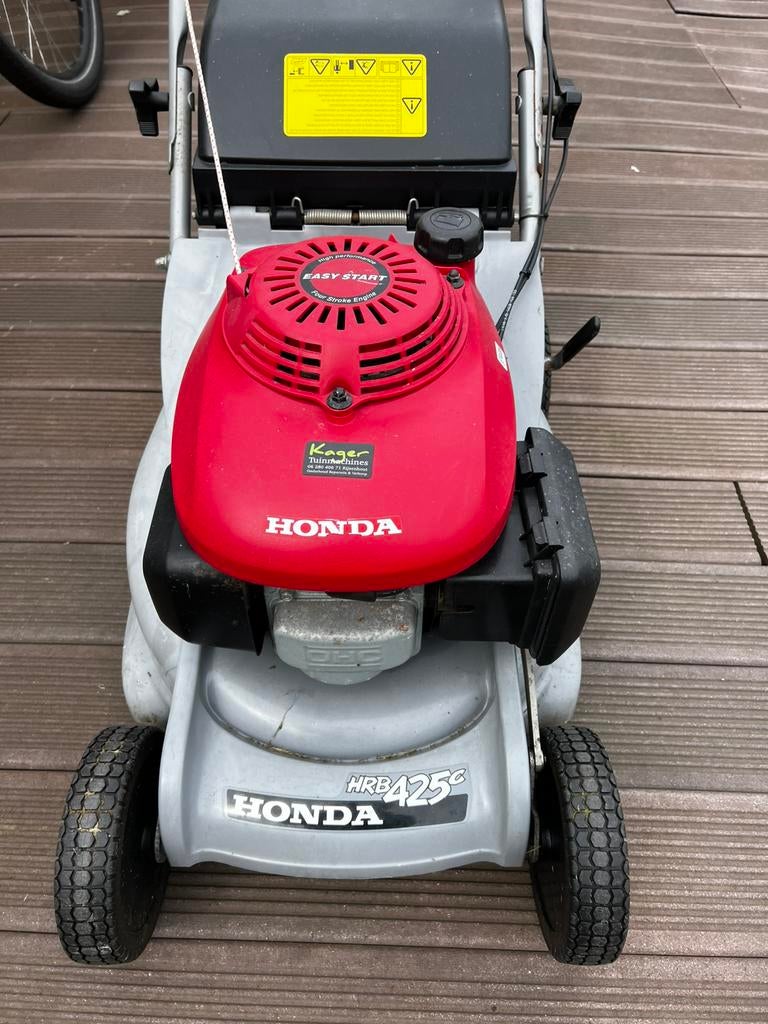 Honda HRB 425C Benzine Grasmaaier – Zeer nette staat, Ophalen of Verzenden, Gebruikt
