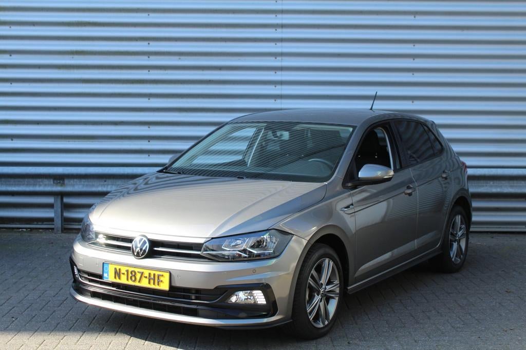 Volkswagen Polo 1.0 TSI 96pk R-Line Edition DSG7 NL-Auto NAP, Stof, Gebruikt, 95 pk, 1096 kg