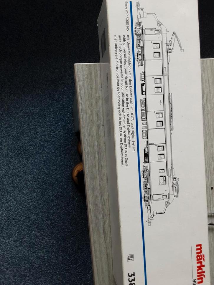 Märklin HO MP 3000 NS Digitaal - DELTA, Hobby en Vrije tijd, Modeltreinen | H0, Gebruikt, Locomotief, Wisselstroom, Märklin, NS