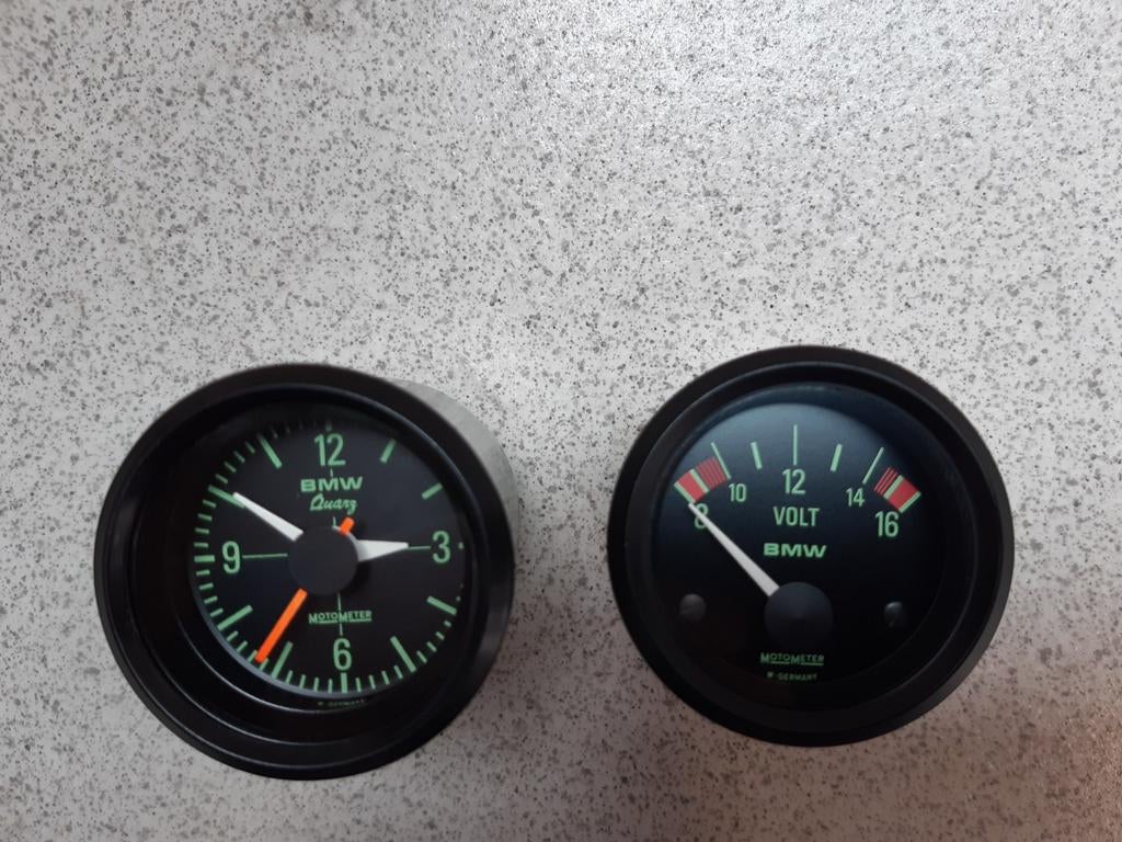 BMW r100r r80 klokje en voltmeter, Ophalen of Verzenden