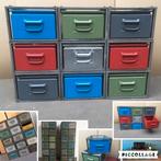 Modulaire Ladekast Dressoir KASTEN Stelling Speelgoedkast, Nieuw, Ophalen of Verzenden, Minder dan 100 cm, Metaal