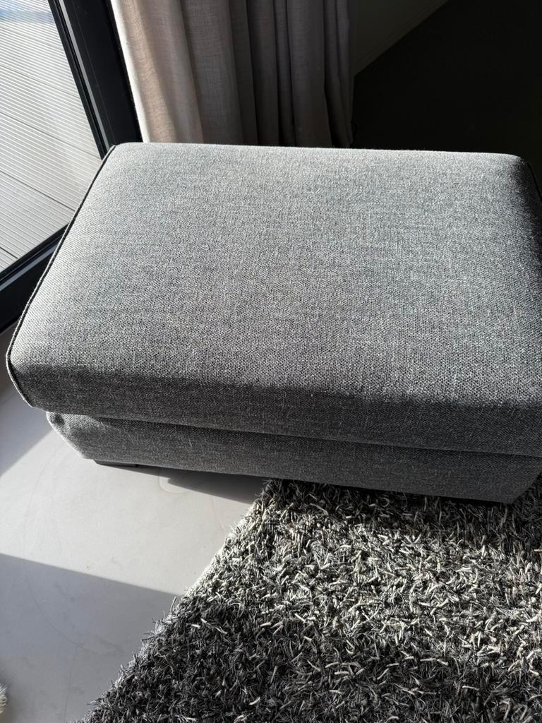Hocker, Huis en Inrichting, Banken | Voetenbanken en Poefen, Ophalen, Zo goed als nieuw, Vierkant, 50 tot 75 cm