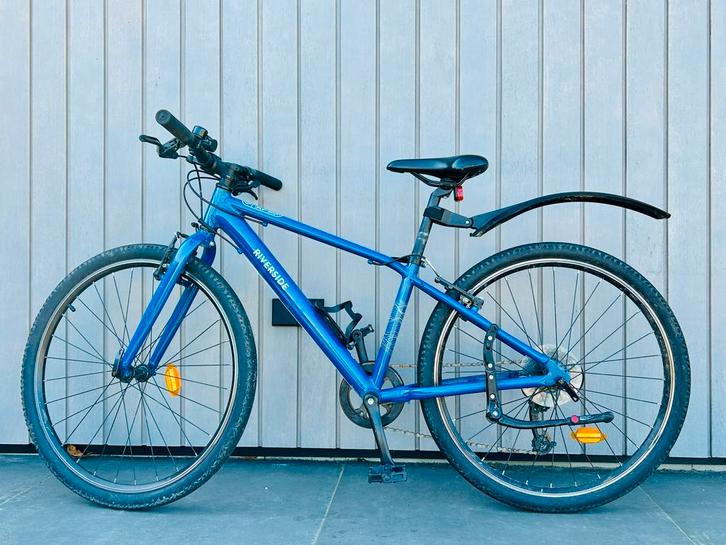 BTWIN Hybride kinderfiets 900 26 inch, Fietsen en Brommers, Fietsen | Jongens, Gebruikt, 26 inch of meer, Handrem, Ophalen