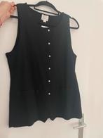 Zwart mouwloos vest, Ophalen of Verzenden, Nieuw, Maat 38/40 (M), Zwart