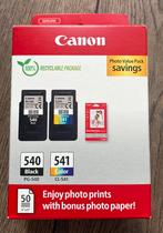 Canon Fine cartridges black 540 en color 541, Computers en Software, Printerbenodigdheden, Ophalen of Verzenden, Nieuw, Cartridge