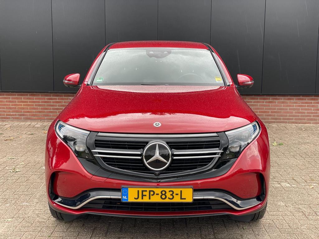 Mercedes-Benz EQC 400 4MATIC Premium AMG-Line Plus 80 kWh Bu, Auto's, Automaat, Adaptive Cruise Control, Zwart, 2395 kg