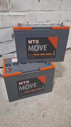 Set gel accu's 60ah 12v MTG Move, Ophalen, Nieuw