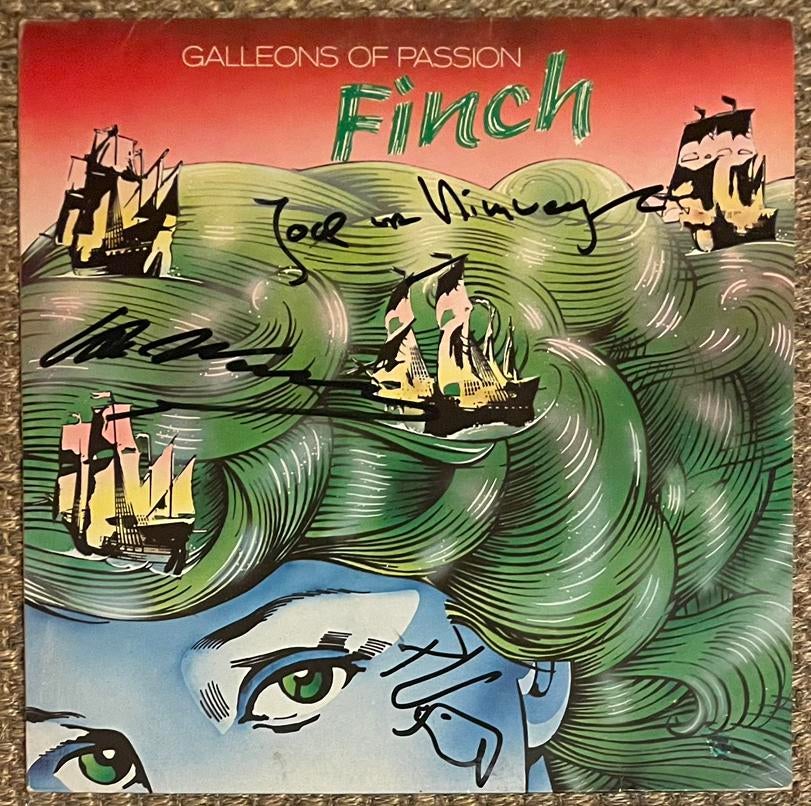 Nederpop LP Finch (GESIGNEERD!), Progressive, Ophalen of Verzenden, 12 inch, 1970 - 1979