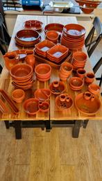 Terracotta schalen, borden en kommetjes - complete set, Ophalen, Gebruikt, Bord(en), Overige stijlen