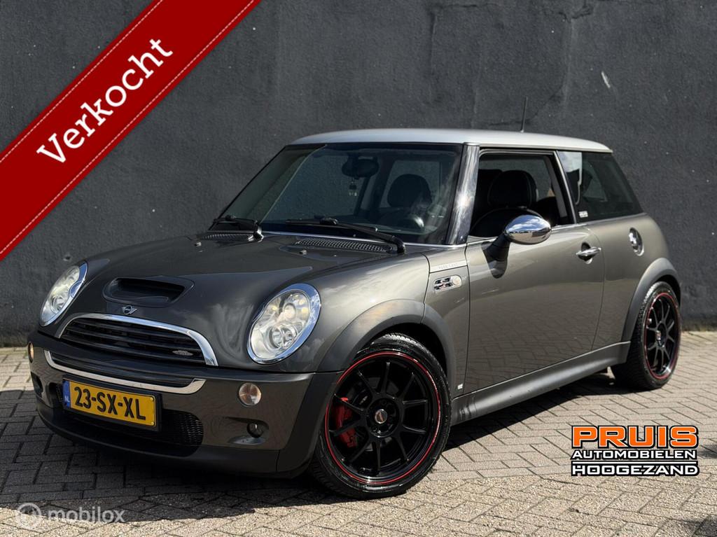 Mini 1.6 Cooper S Park Lane JCW -LEDER-STOELV- Apk (NIEUW), Voorwielaandrijving, Gebruikt, 4 cilinders, 4 stoelen