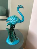 Decoratief beeld van een blauwe flamingo, Ophalen, Zo goed als nieuw, Dier