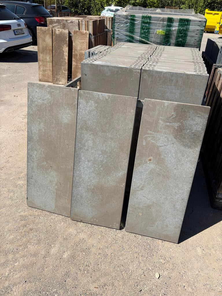 237 verzinkte Legborden magazijnstelling 100x40, Ophalen