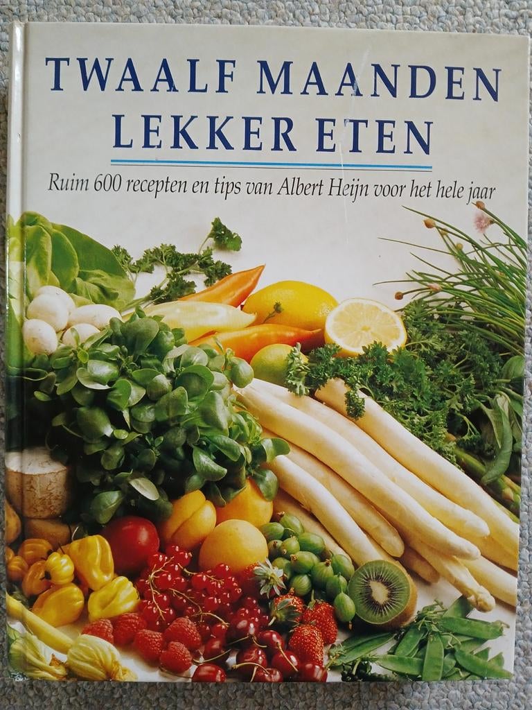 Twaalf maanden lekker eten, Boeken, Kookboeken, Ophalen of Verzenden, Zo goed als nieuw, Nederland en België