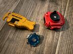 Beyblade onderdelen: Launcher, Ripcord en Beyblade, Ophalen of Verzenden, Gebruikt, Jongen of Meisje