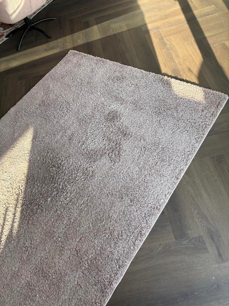 Oud roze vloerkleed Kwantum - Zo goed als nieuw, Huis en Inrichting, Ophalen, Overige kleuren, 150 tot 200 cm, 200 cm of meer