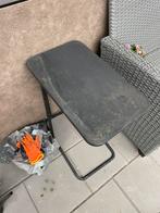 Bijzettafeltje, Huis en Inrichting, Tafels | Salontafels, 50 tot 100 cm, Rond, Ophalen of Verzenden, Zo goed als nieuw