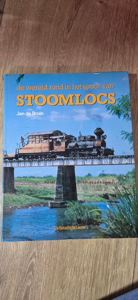 De wereld rond in het spoor van stoomlocs - Jan de Bruin, Boeken, Ophalen of Verzenden, Gelezen, Jan de Bruin, Trein