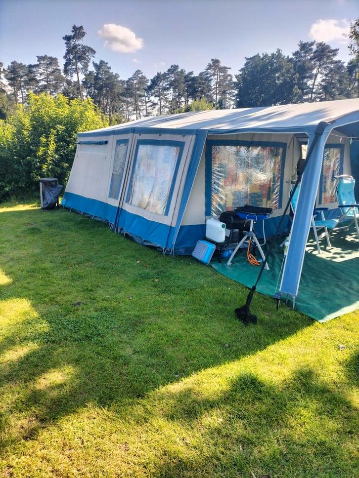 Roadmaster Familie Vouwwagen - 6 Slaapplaatsen, Waterdicht, Caravans en Kamperen, Vouwwagens, Overige merken, tot en met 6, Blauw