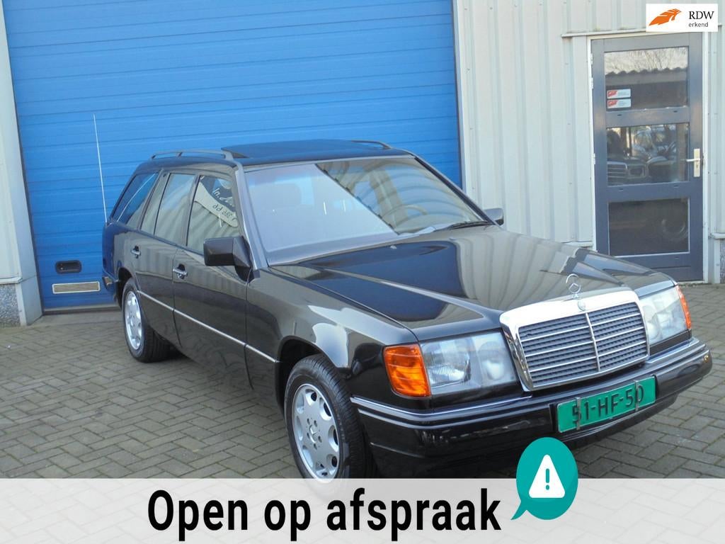 Mercedes-Benz 200-500 (W124) Combi 2.5 DIESEL 20-03-1986, Auto's, Zwart, 2497 cc, Metallic lak, Zwart