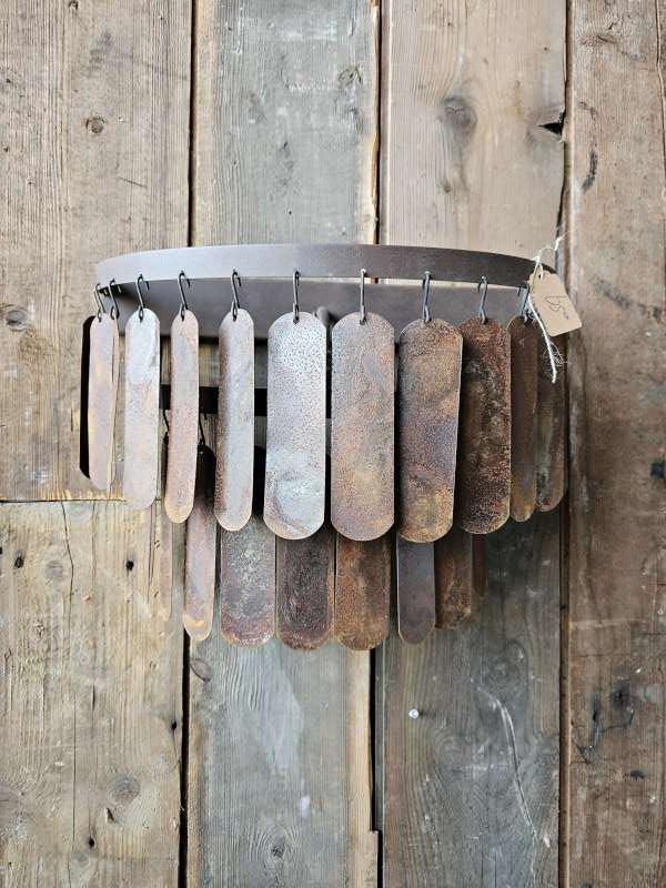 stoere wandlamp ``WOONWINKEL RUSTIEK``, Huis en Inrichting, Lampen | Wandlampen, Ophalen of Verzenden, Nieuw, Metaal