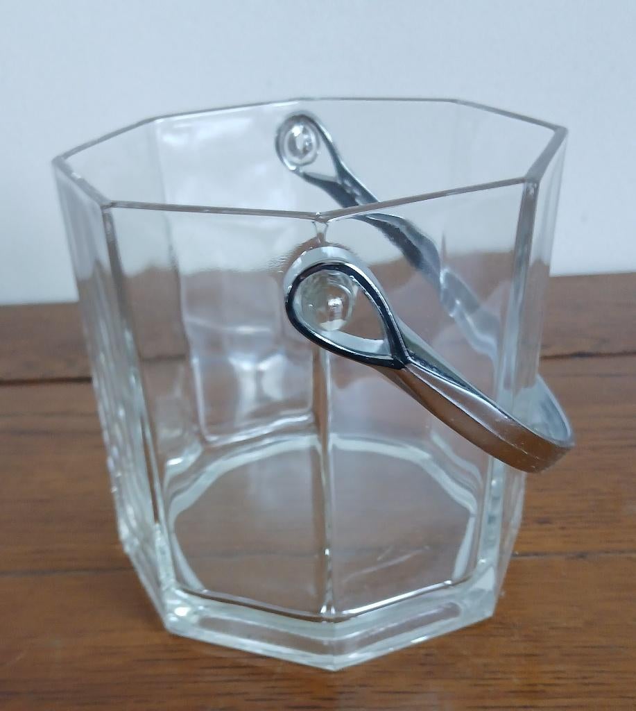 IJsemmer Arcoroc Octime achthoekig helder glas, Overige typen, Ophalen of Verzenden, Overige stijlen, Glas