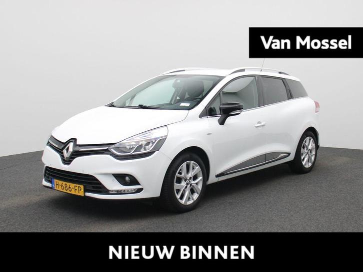 Renault Clio Estate 0.9 TCe Limited | Navigatie | Airco | Cr, Auto's, Renault, Bedrijf, Te koop, Clio, ABS, Airbags, Airconditioning