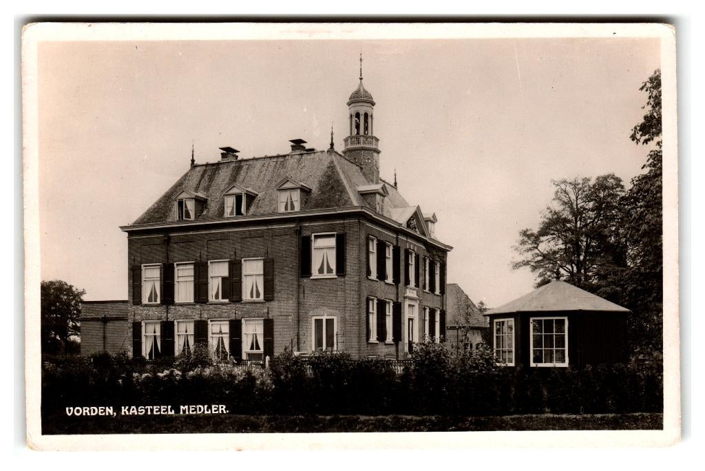 Vorden, Kasteel Medler, Verzenden, 1940 tot 1960, Gelopen, Gelderland
