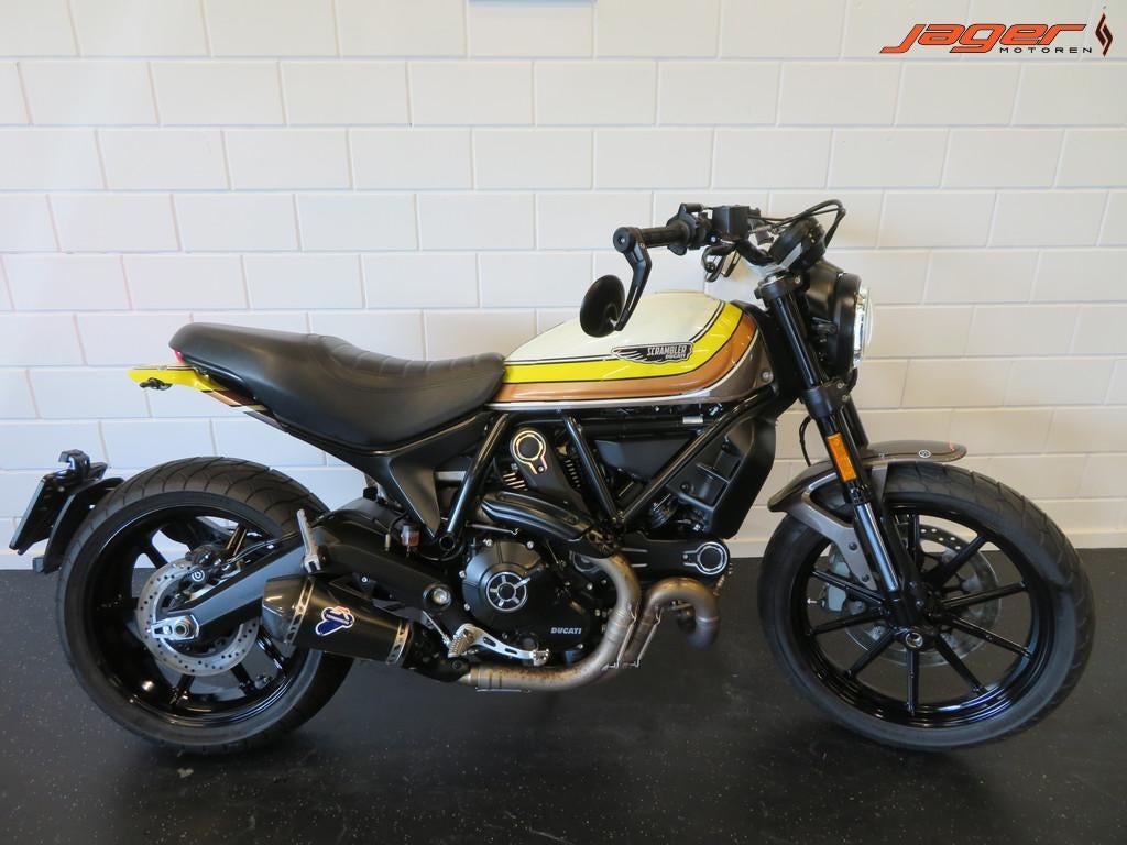 Ducati SCRAMBLER 800 MACH 2.0 TERMIGNONI! (bj 2018), Motoren, Bedrijf, Toermotor, 799 cc