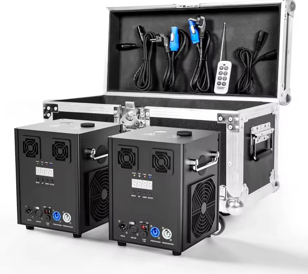 Sparkulars koudvuur 700 watt || set 2x inc case nieuw, Ophalen of Verzenden, Nieuw, Licht, Geluidgestuurd