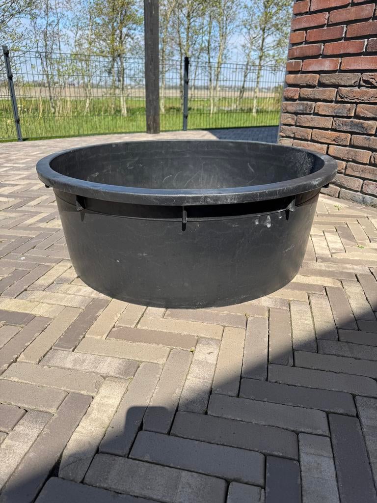 Zware kwaliteit kunststof bak / speciekuip – Ø80 cm, Doe-het-zelf en Verbouw, Ophalen, Gebruikt