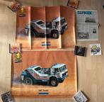Parijs Dakar. Jan de Rooy. Posters, sticker en een krantje., Ophalen of Verzenden, Gebruikt, Auto's