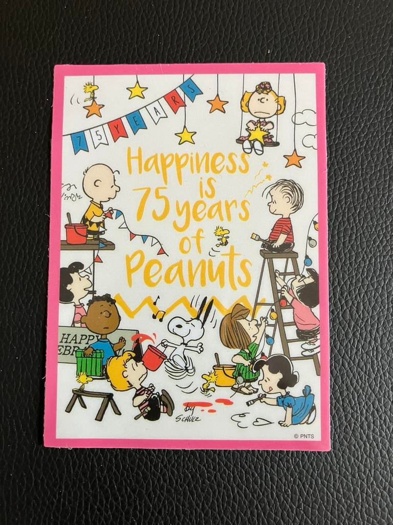Grote Peanuts Snoopy sticker, Verzamelen, Ophalen of Verzenden, Nieuw