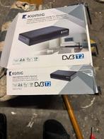 Konig High-Definition DVB-T2 Receiver FTA10, Ophalen, Nieuw, Decoder
