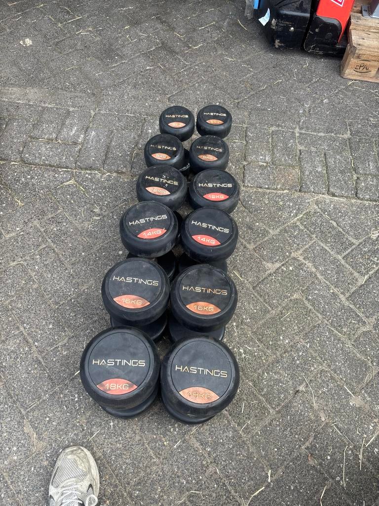 Hastings Dumbbellset - Diverse Gewichten (10-18kg)