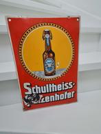 Emaille bord schulten beiss, Verzamelen, Ophalen of Verzenden, Reclamebord