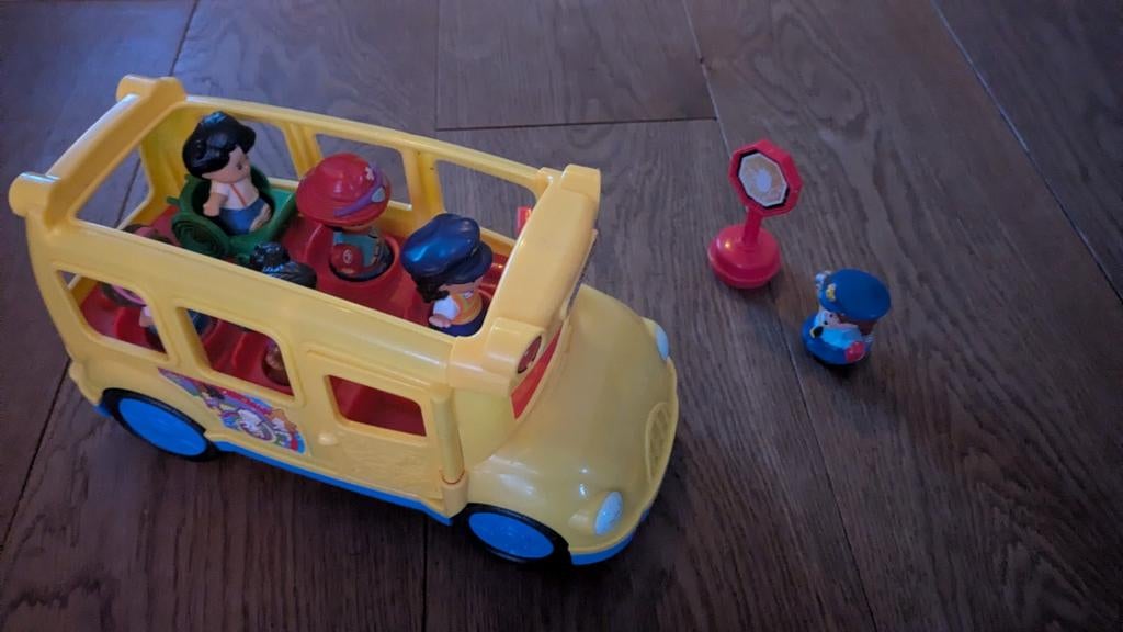 Little People bus met poppetjes, Ophalen of Verzenden, Jongen of Meisje