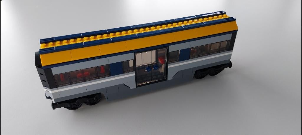 Lego trein 60197: passagierswagon MOC (Nieuw!!!), Ophalen of Verzenden, Nieuw, Complete set, Lego