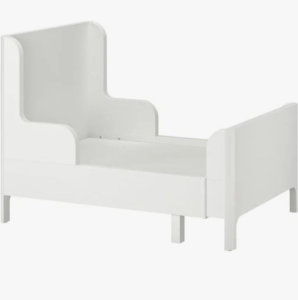 Te koop: ikea busunge meegroeibed (205x90x100), Ophalen, 85 tot 100 cm, Zo goed als nieuw, Matras